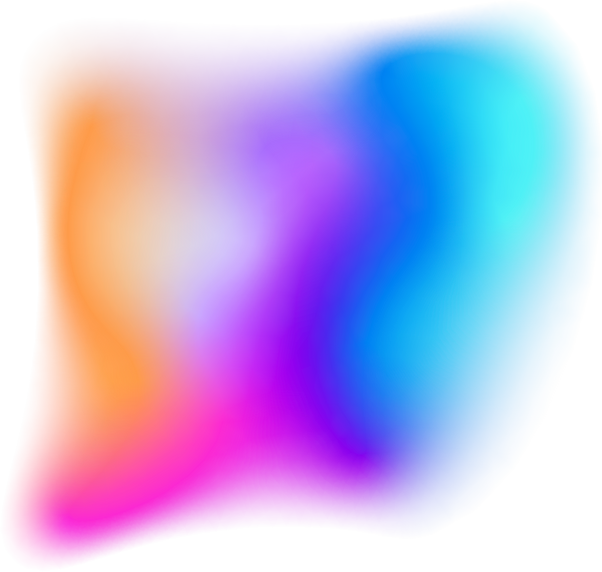 Gradient Blur Orange Purple Blue Green